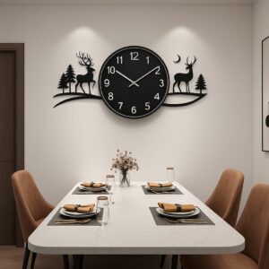 Forest Scenery Wall Clock (Code: CL-JN-01)