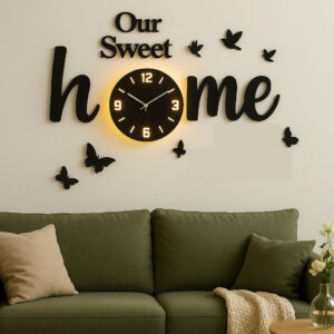 Sweet Home Wall Clock (Code: CL-SH)